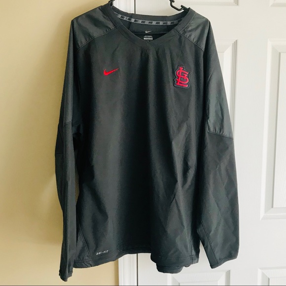 Nike MLB Other - NIKE Men’s St Louis Cardinals Dri-Fit Pullover ✨